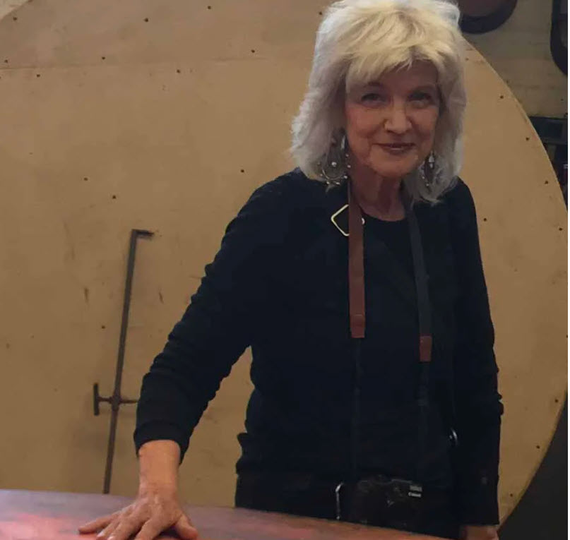 Teresa Bressert at Custom Copper Works